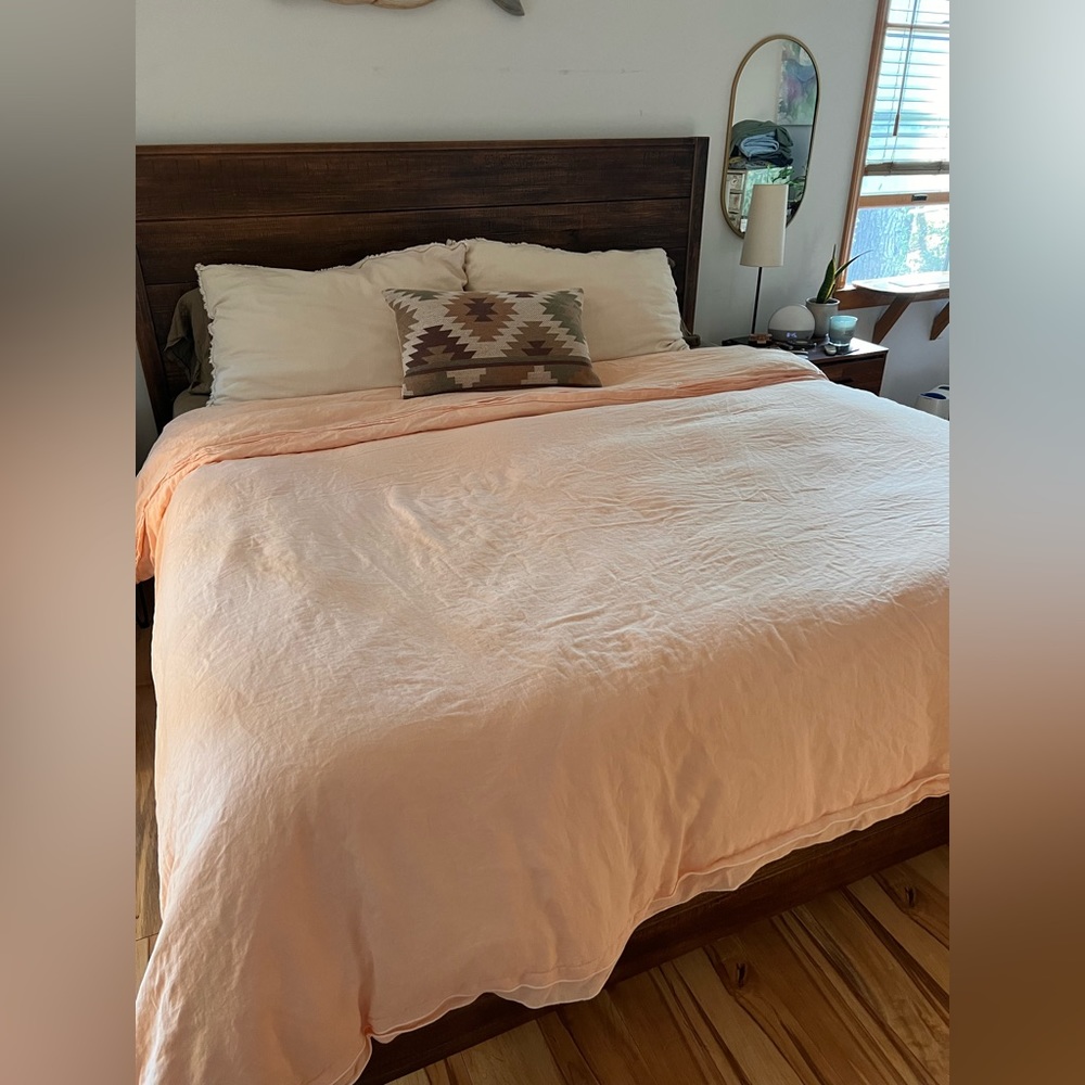 Quince European Linen Duvet Cover